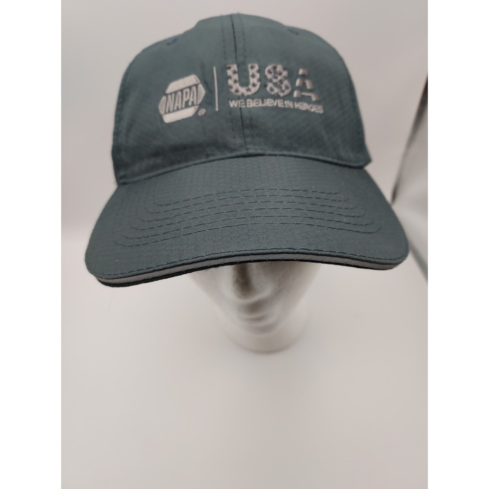 NAPA USA Fallen Heroes Fund Strapback Hat Mens OSFA  Performance Dad Cap